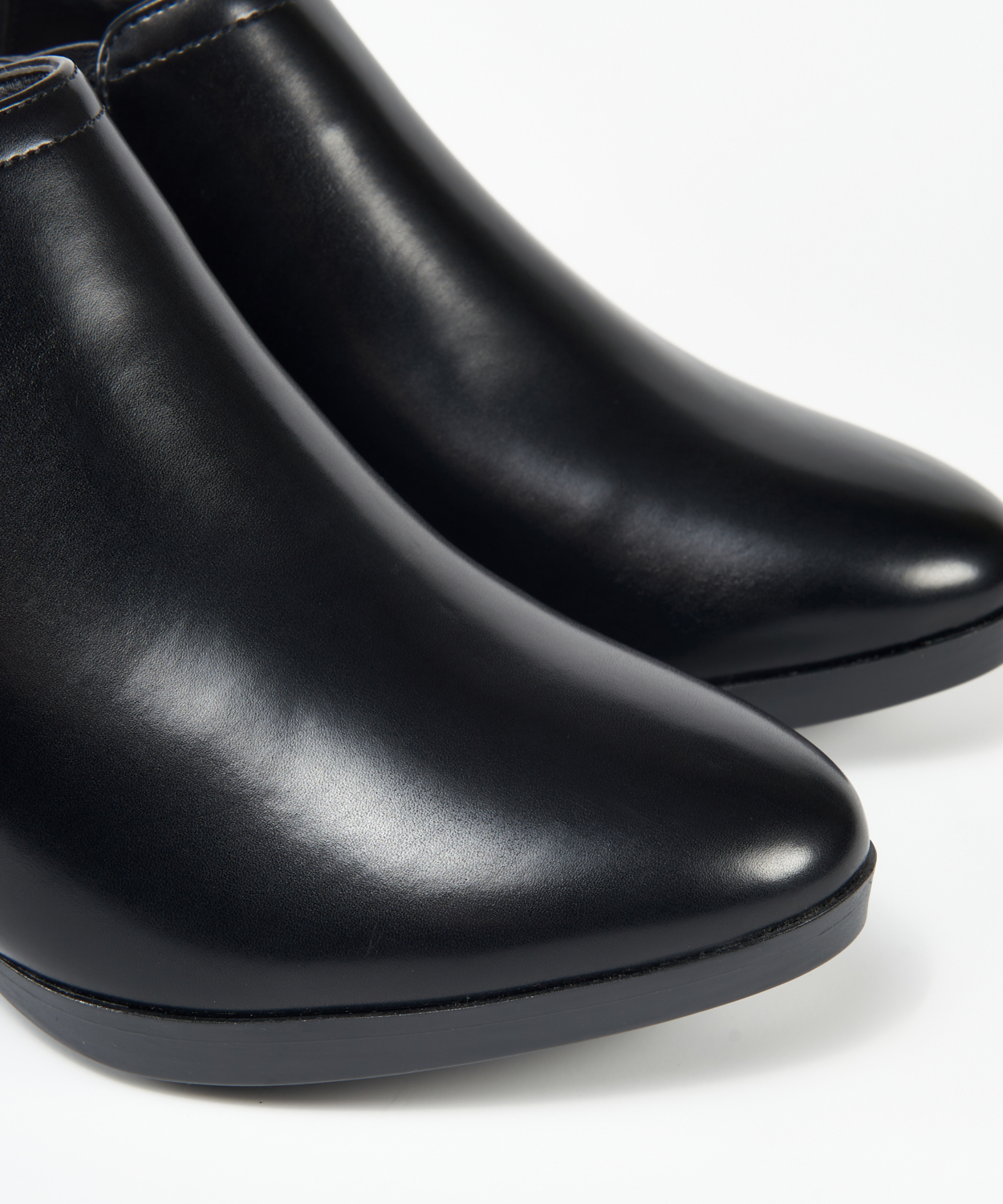 Zapatos tobilleros tacón ancho image number null